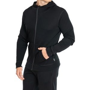 NWT Woolly Pro Knit 100% Merino Wool Full Zip Hoodie Sweatshirt Jacket